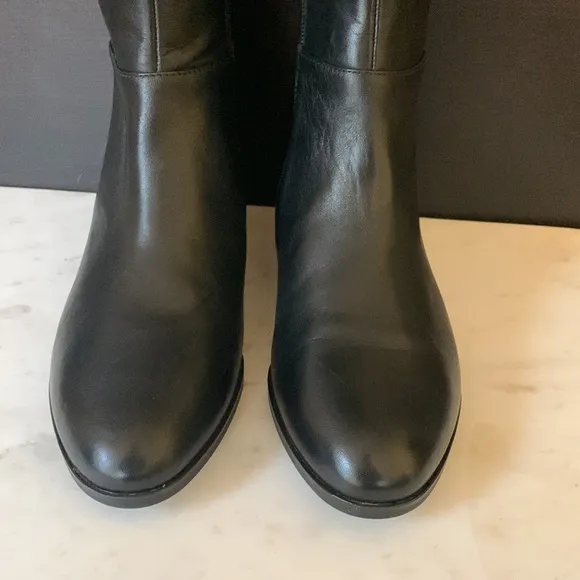 Michael Kors Black Bromley Flat Riding Boots