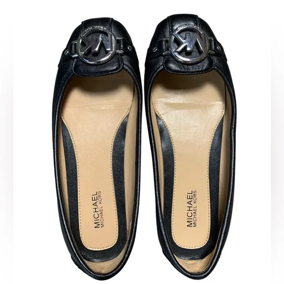 Michael Kors 🖤 Leather Ballet 🩰‎ Flats