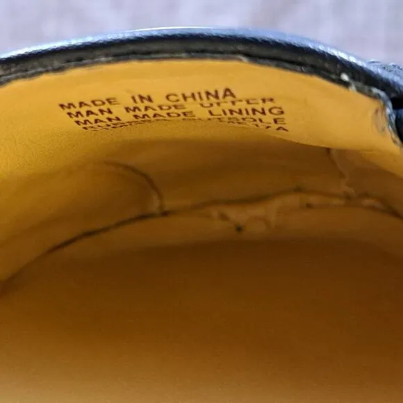 Michael Kors Logo Leather Ballet Flats Size 11M