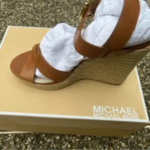 Michael Kors Luggage Wedges