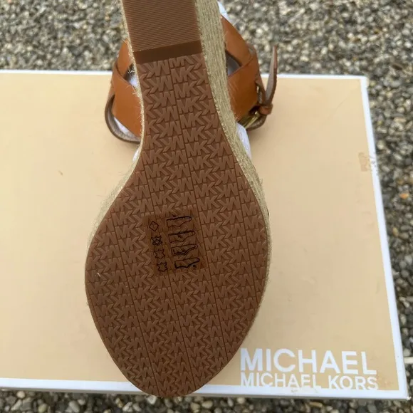 Michael Kors Luggage Wedges