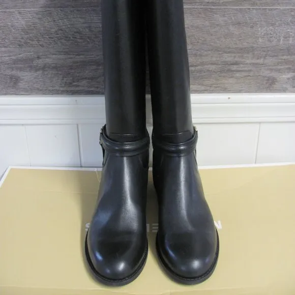 MICHAEL KORS MINDY  FLAT BOOTS SIZE 8M NIB