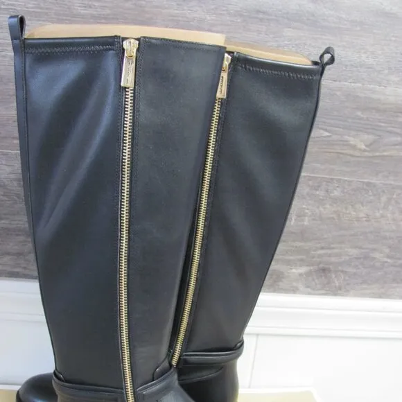 MICHAEL KORS MINDY  FLAT BOOTS SIZE 8M NIB