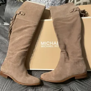 Michael Kors Rhea Flat Boots NWOT