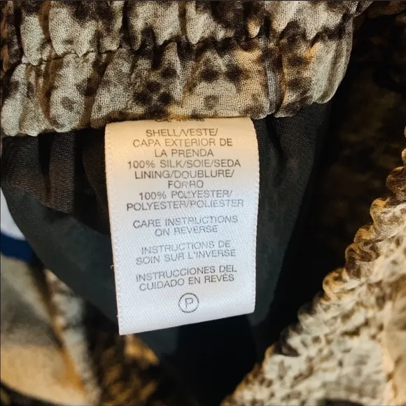 MICHAEL KORS Silk Snakeskin Print Midi Skirt