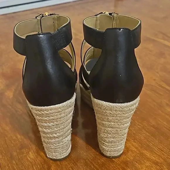 Michael Kors Strappy Espadrille Wedges