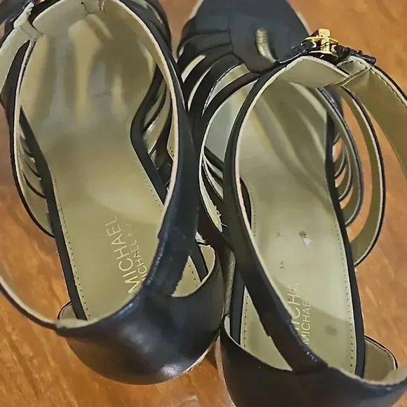 Michael Kors Strappy Espadrille Wedges