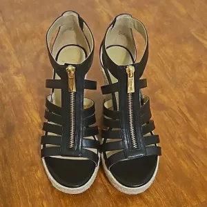 Michael Kors Strappy Espadrille Wedges