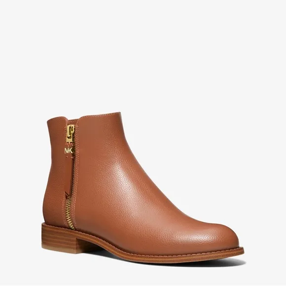 Michael Kors Women's Britt Flat Bootie Brown