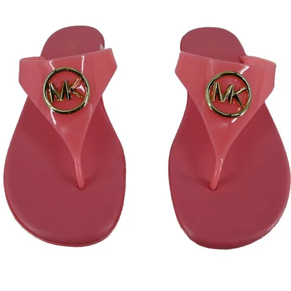 Michael Kors Women's Carmen PVC Jelly Thong Sandal