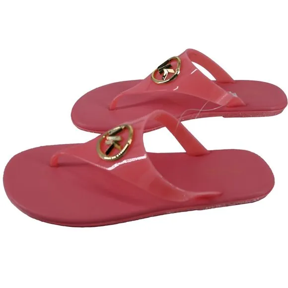 Michael Kors Women's Carmen PVC Jelly Thong Sandal