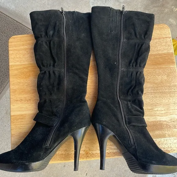MICHAEL Michael Kors Black Heeled Boots