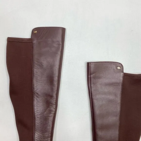 MICHAEL Michael Kors Bromley Flat Tall Boots Brown