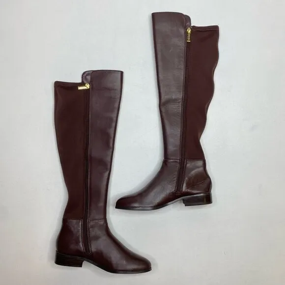 MICHAEL Michael Kors Bromley Flat Tall Boots Brown