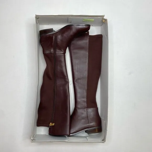 MICHAEL Michael Kors Bromley Flat Tall Boots Brown