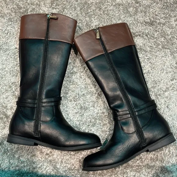Michael Michael Kors Girl's Flat Riding Boots