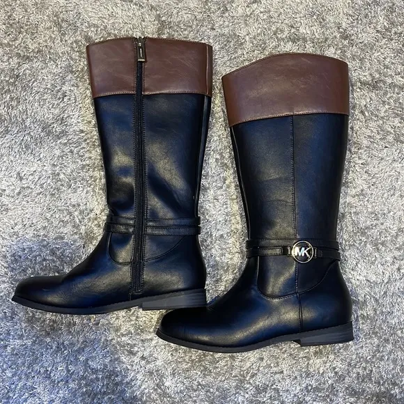 Michael Michael Kors Girl's Flat Riding Boots