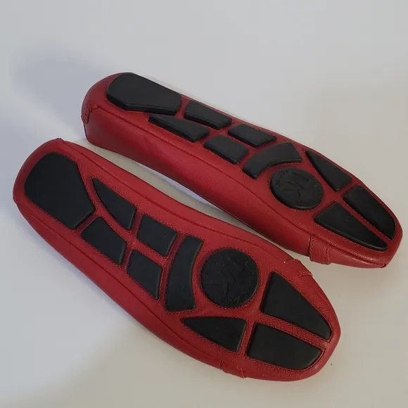Micheal Kors Leather Fulton Flats Size 9