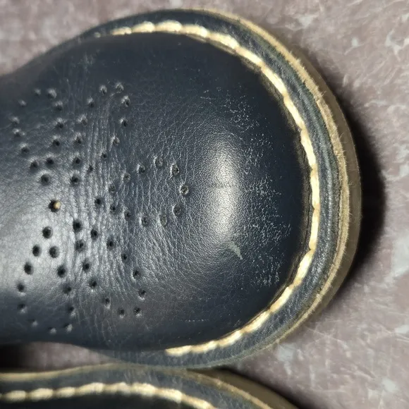 Mini Boden T-bar Flats Navy 30 Or 12.5
