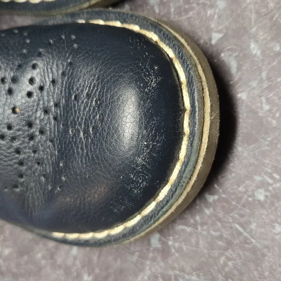 Mini Boden T-bar Flats Navy 30 Or 12.5