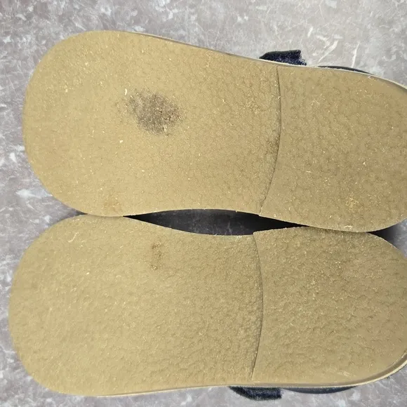 Mini Boden T-bar Flats Navy 30 Or 12.5