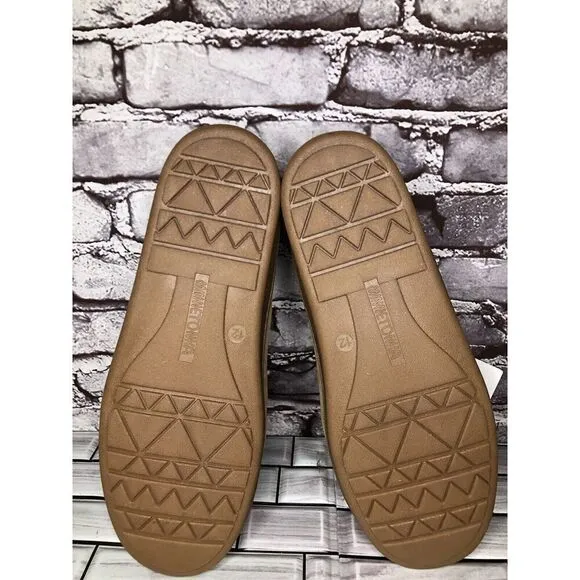 Minnetonka 41251 Cinnamon Tory Traditional Trapper Tan Suede Moccasin Men 12M/45