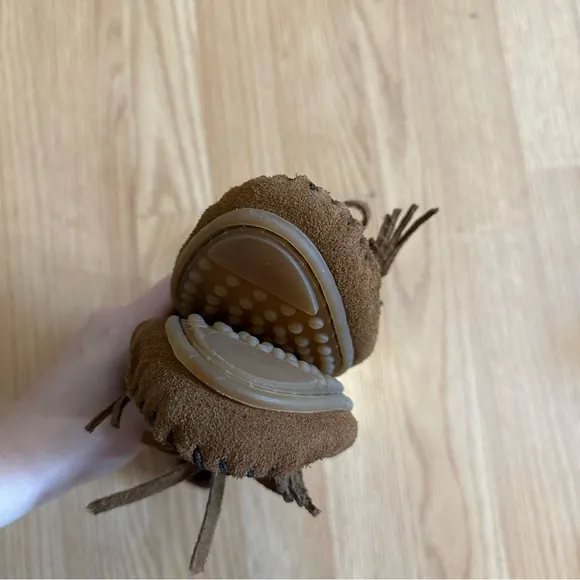 Minnetonka Kilty hardsole size 10 dusty brown new without box moccasins