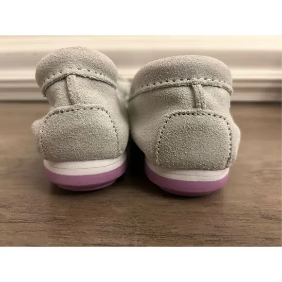 MINNETONKA Women's Kilty Plus Moccasins Color Mint 7.5 EUC