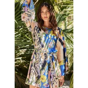 MISA Los Angeles Twiggy Dress- in Lucid Dream Print
