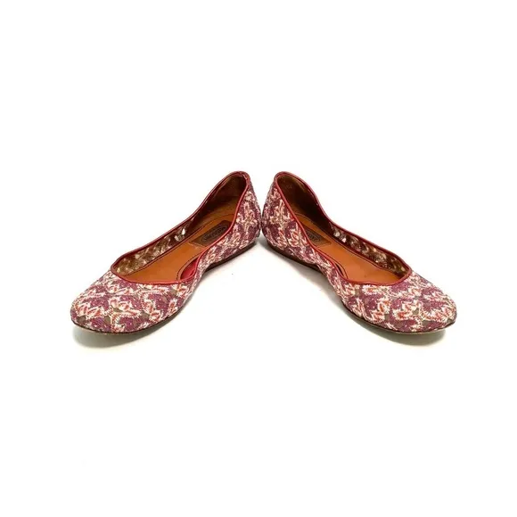 MISSONI | Vintage Y2K illusion fabric slip on ballet flats