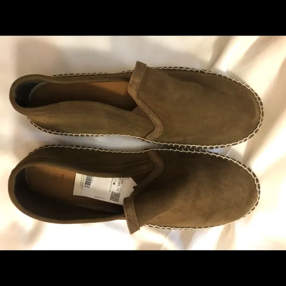 MNG Brown Suede Moccasins Size 12