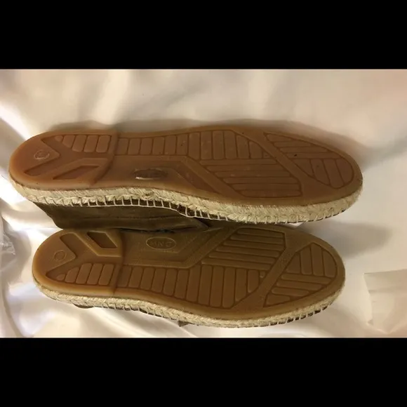 MNG Brown Suede Moccasins Size 12