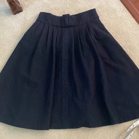 Mod cloth medium wool blend skirt