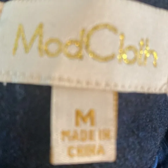 Mod cloth medium wool blend skirt