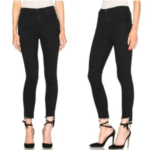Mother Stunner ankle lenght step fray jean High Rise black Size 26
