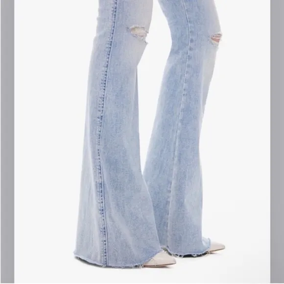 MOTHER The Super Cruiser Flare Jeans Nature of the game
