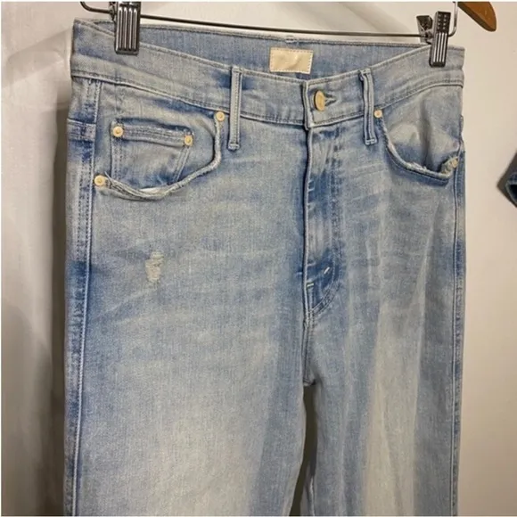 MOTHER The Super Cruiser Flare Jeans Nature of the game