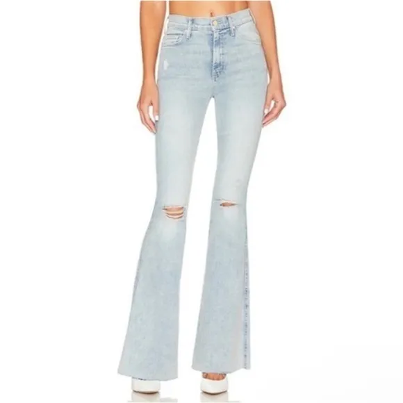 MOTHER The Super Cruiser Flare Jeans Nature of the game