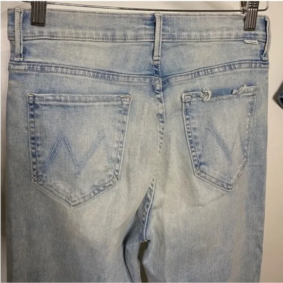 MOTHER The Super Cruiser Flare Jeans Nature of the game