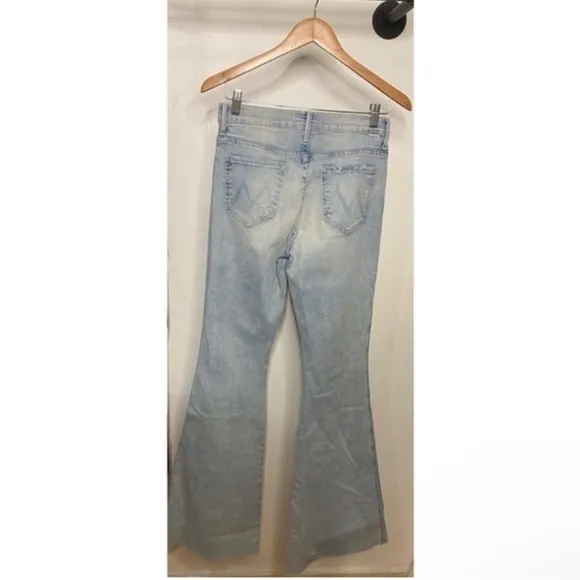 MOTHER The Super Cruiser Flare Jeans Nature of the game