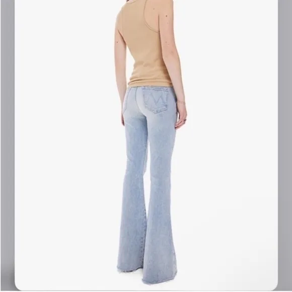 MOTHER The Super Cruiser Flare Jeans Nature of the game