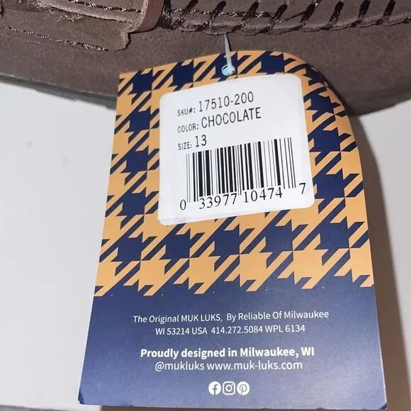 MUK LUKS Paul Moccasin