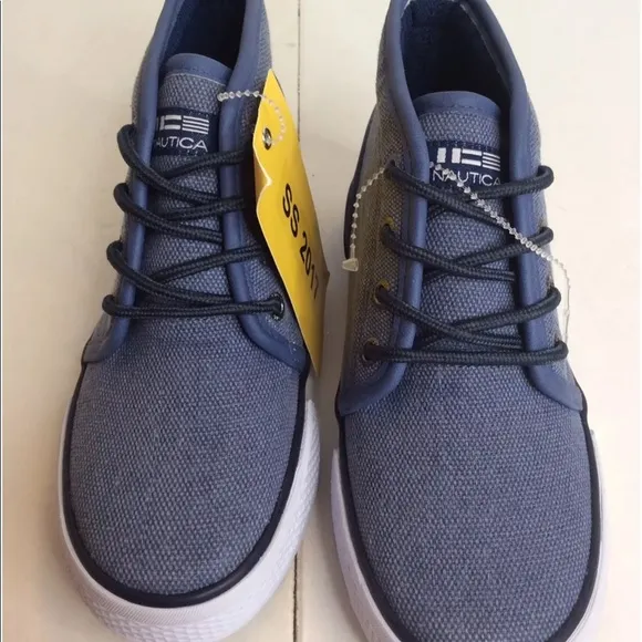 Nautica Boys Leeway KB3541 Chukka Sneakers Size 13