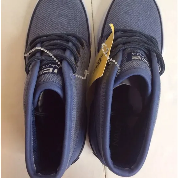 Nautica Boys Leeway KB3541 Chukka Sneakers Size 13
