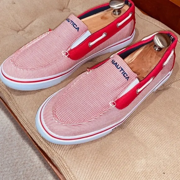 Nautica Premium Skipper Boat Shoes.