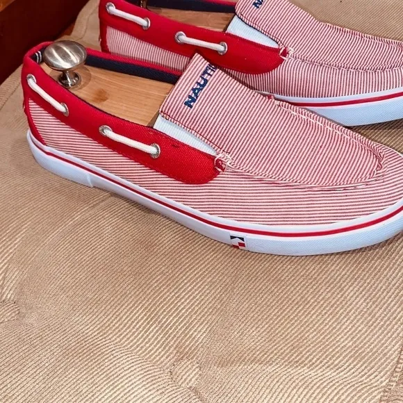 Nautica Premium Skipper Boat Shoes.