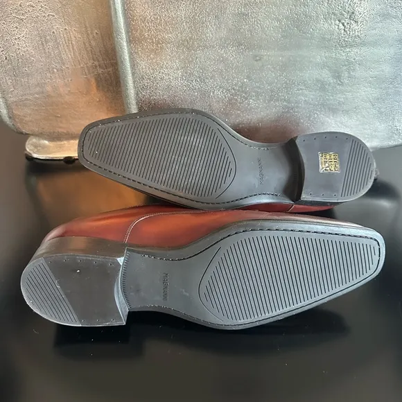 NBW Magnanni Meyer li (Cognac) Monk Strap Dress Shoes