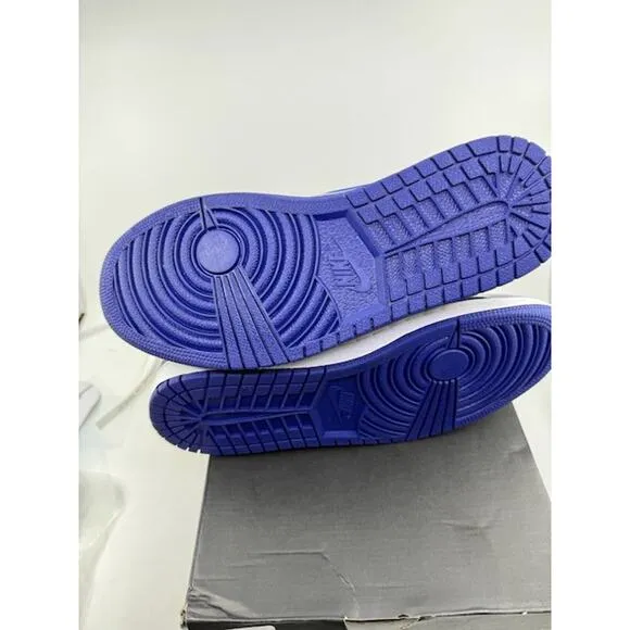 NEW Air Jordan 1 Retro High Basketball Shoes 332550-420 Deep Royal Mens Size 8