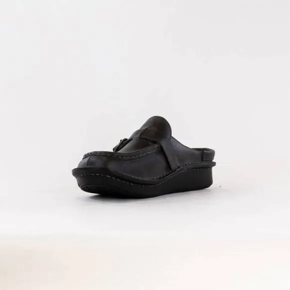 NEW ALEGRIA women's slip ons in oiled ash