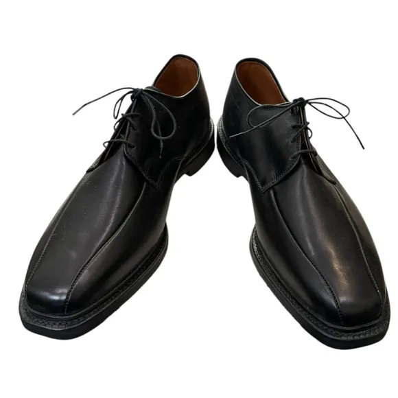 New Allen Edmonds Warren Black Leather Lace-up Men's Oxford Dress Shoes 11.5